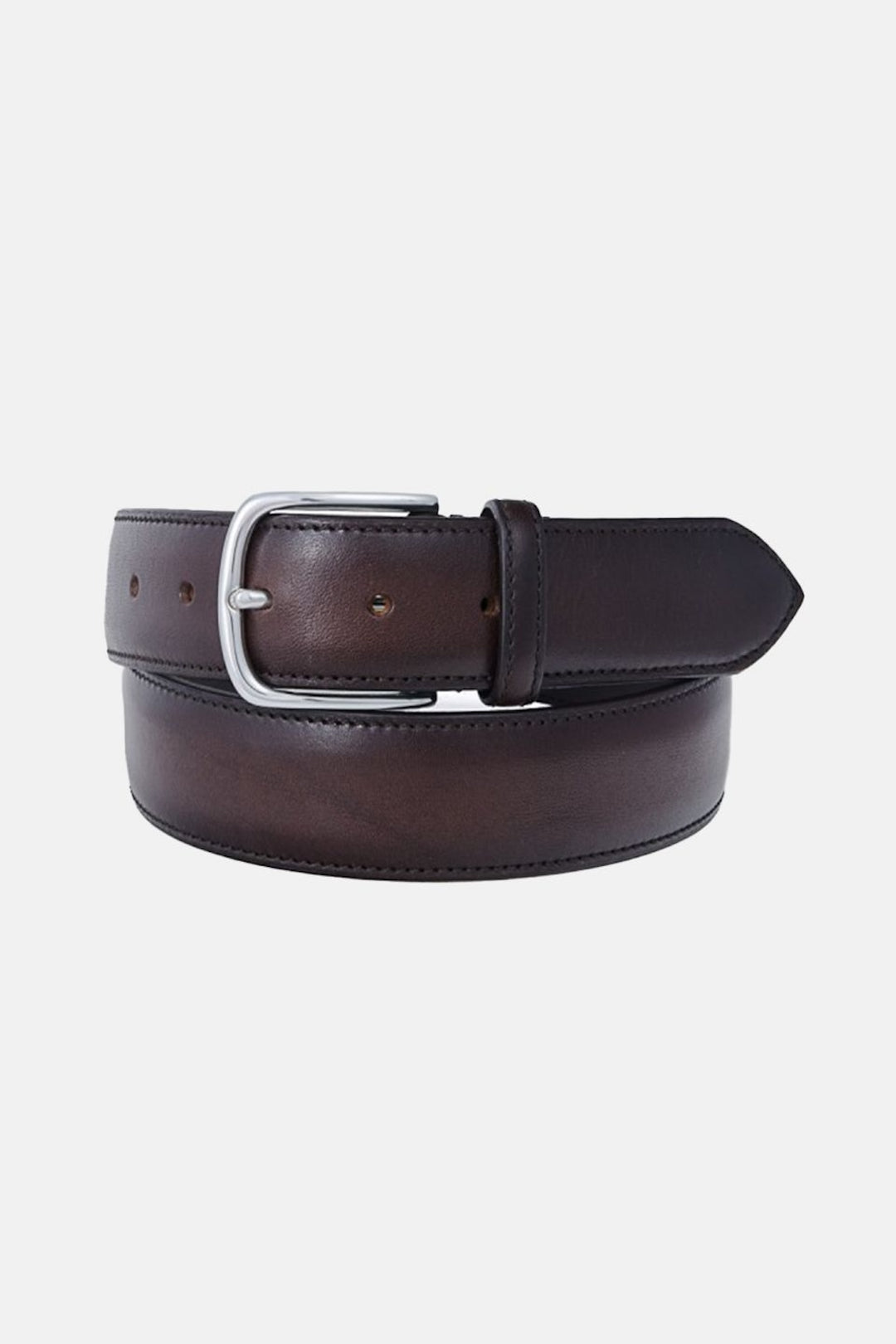 Ceinture élégante en cuir teinté