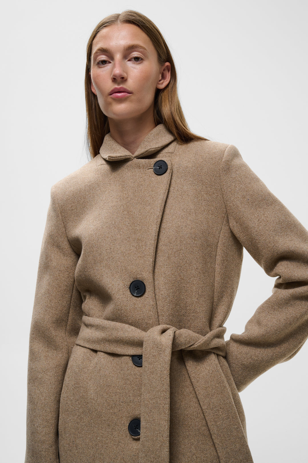 Manteau ceinturé Zorah