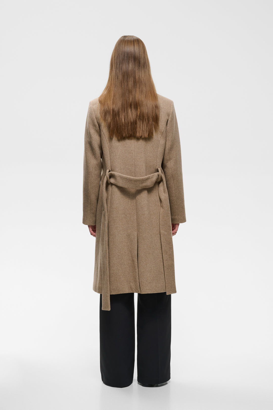 Manteau ceinturé Zorah