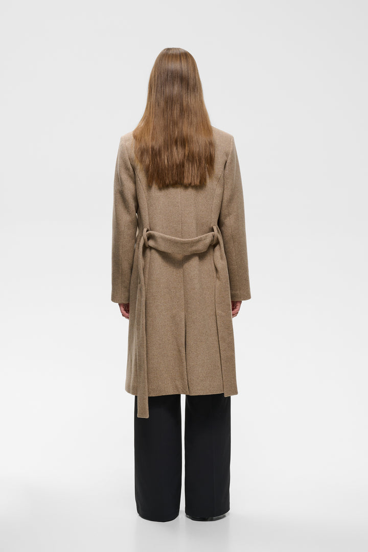 Manteau ceinturé Zorah