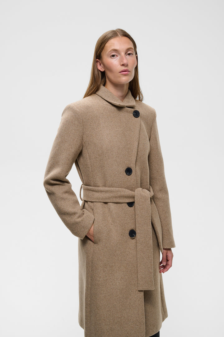Manteau ceinturé Zorah