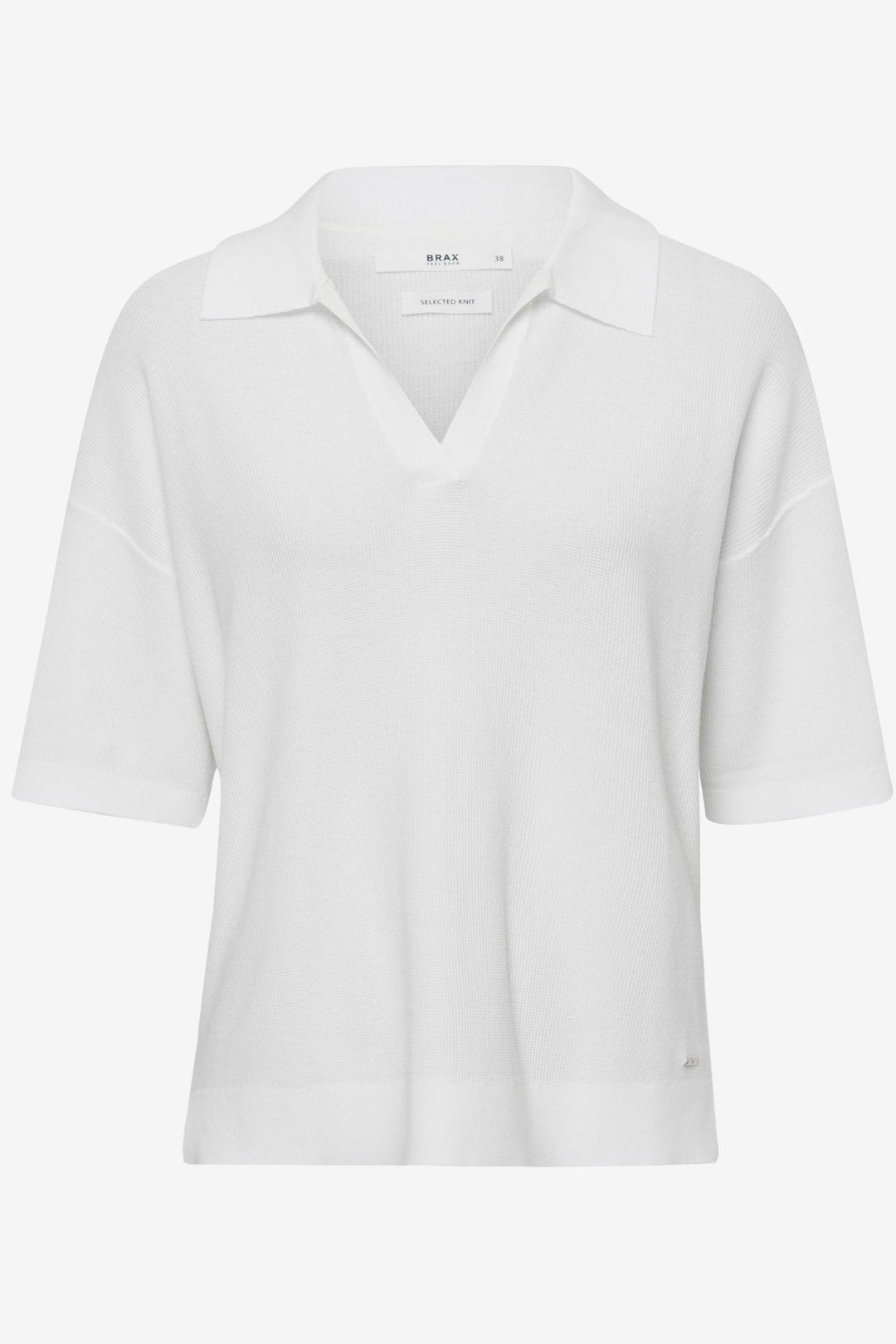 T-shirt de tricot col polo