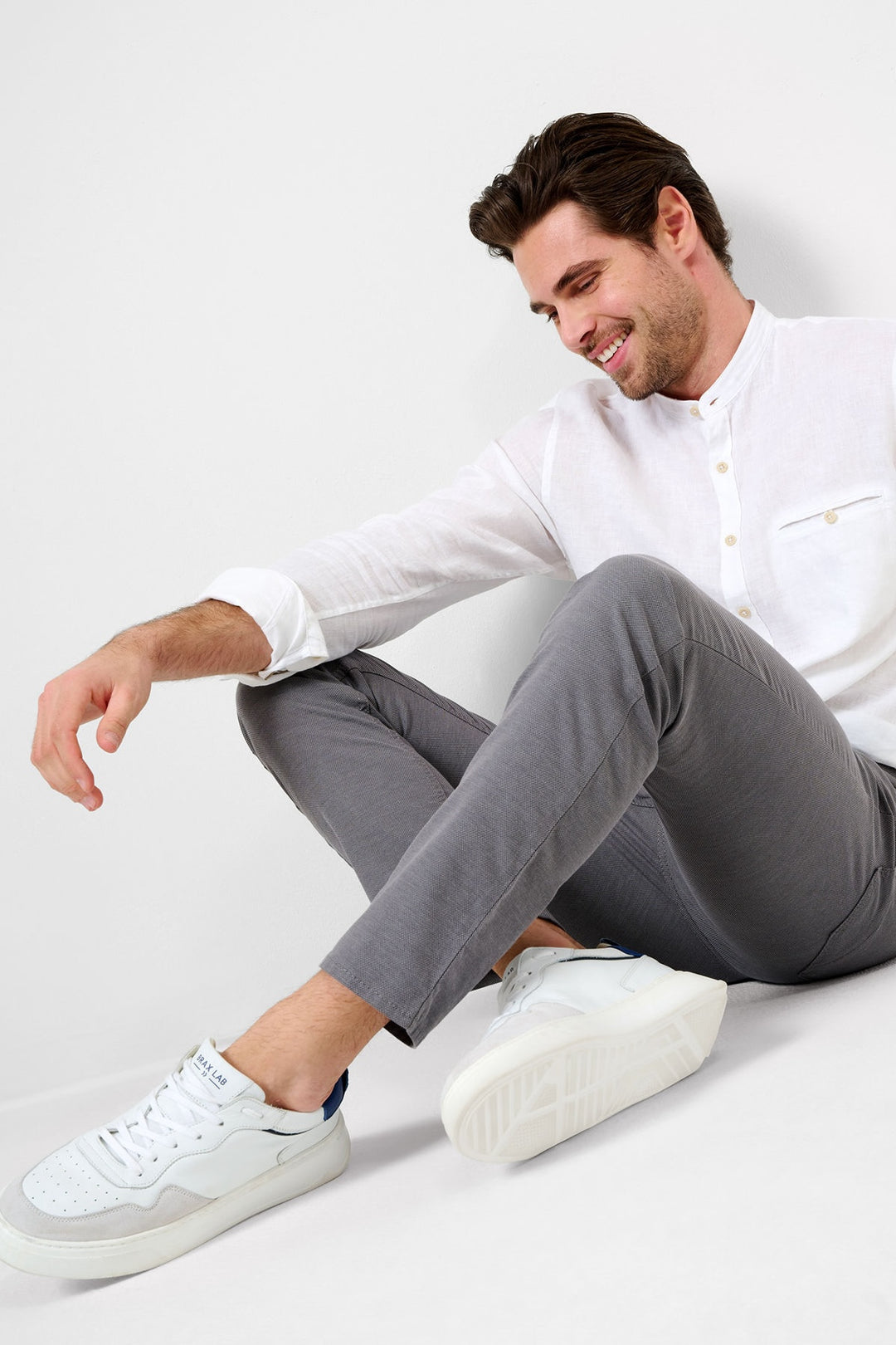 Pantalon texturé coupe Chuck