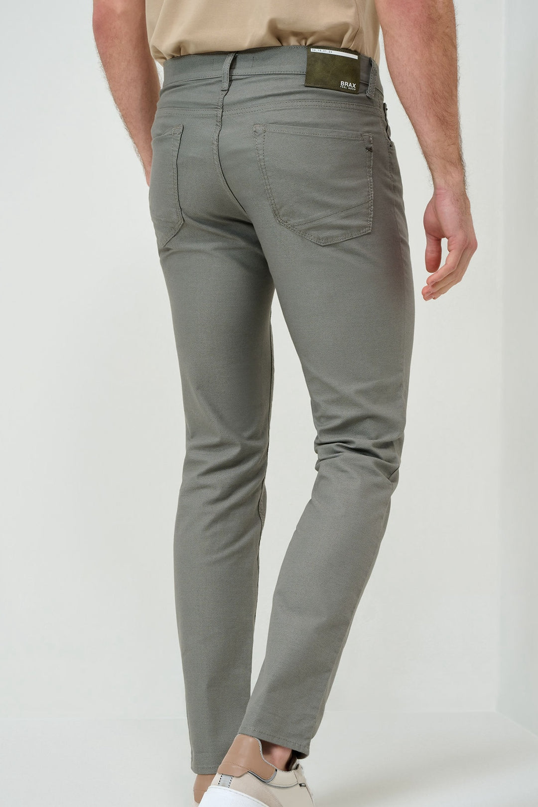 Pantalon texturé coupe Chuck