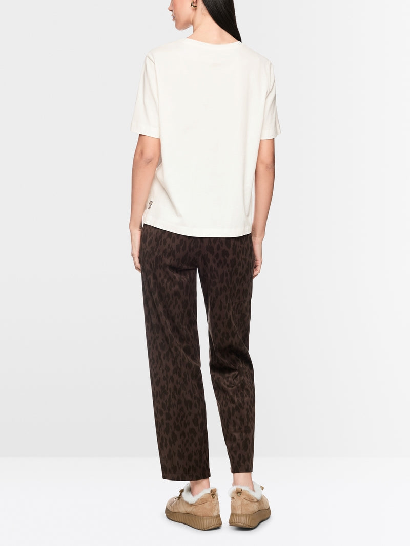 Printed cotton T-shirt 