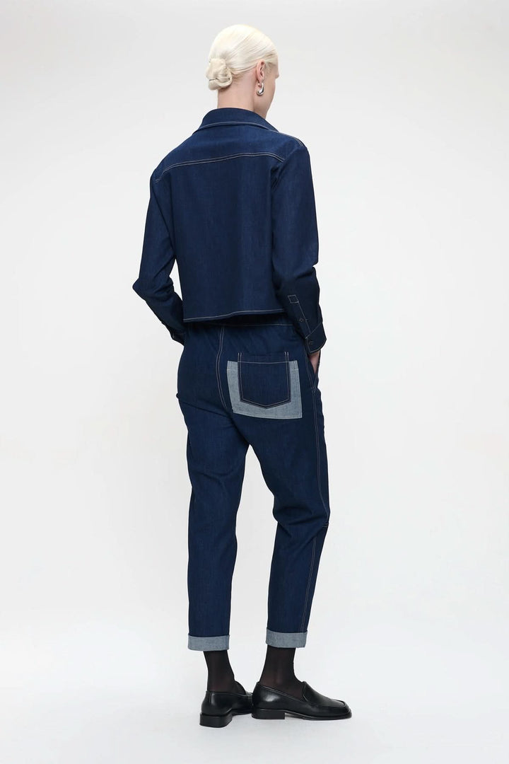 Blouse en denim