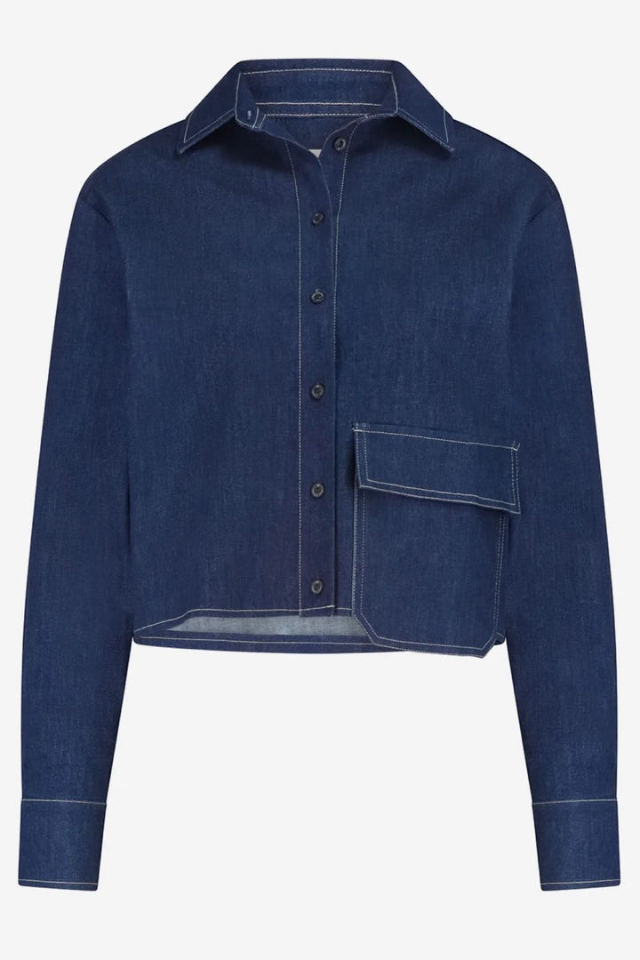 Blouse en denim
