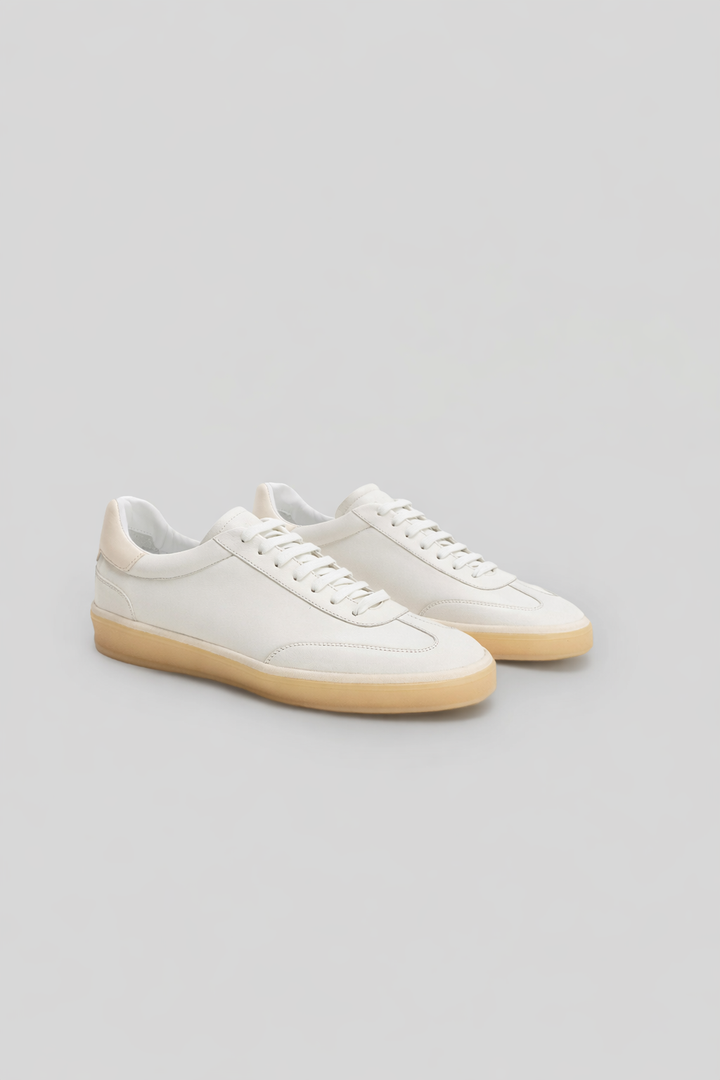 Espadrille Copi en cuir de veau nappa souple, semelle cupsole en caoutchouc, fabriquée en Italie pour un confort et élégance au quotidien.