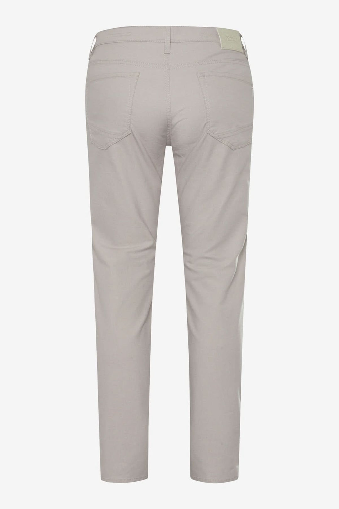 Pantalon Jean Chuck Triple Flex, coupe modern fit, avec détails en cuir synthétique et motif Vichy-Karo.