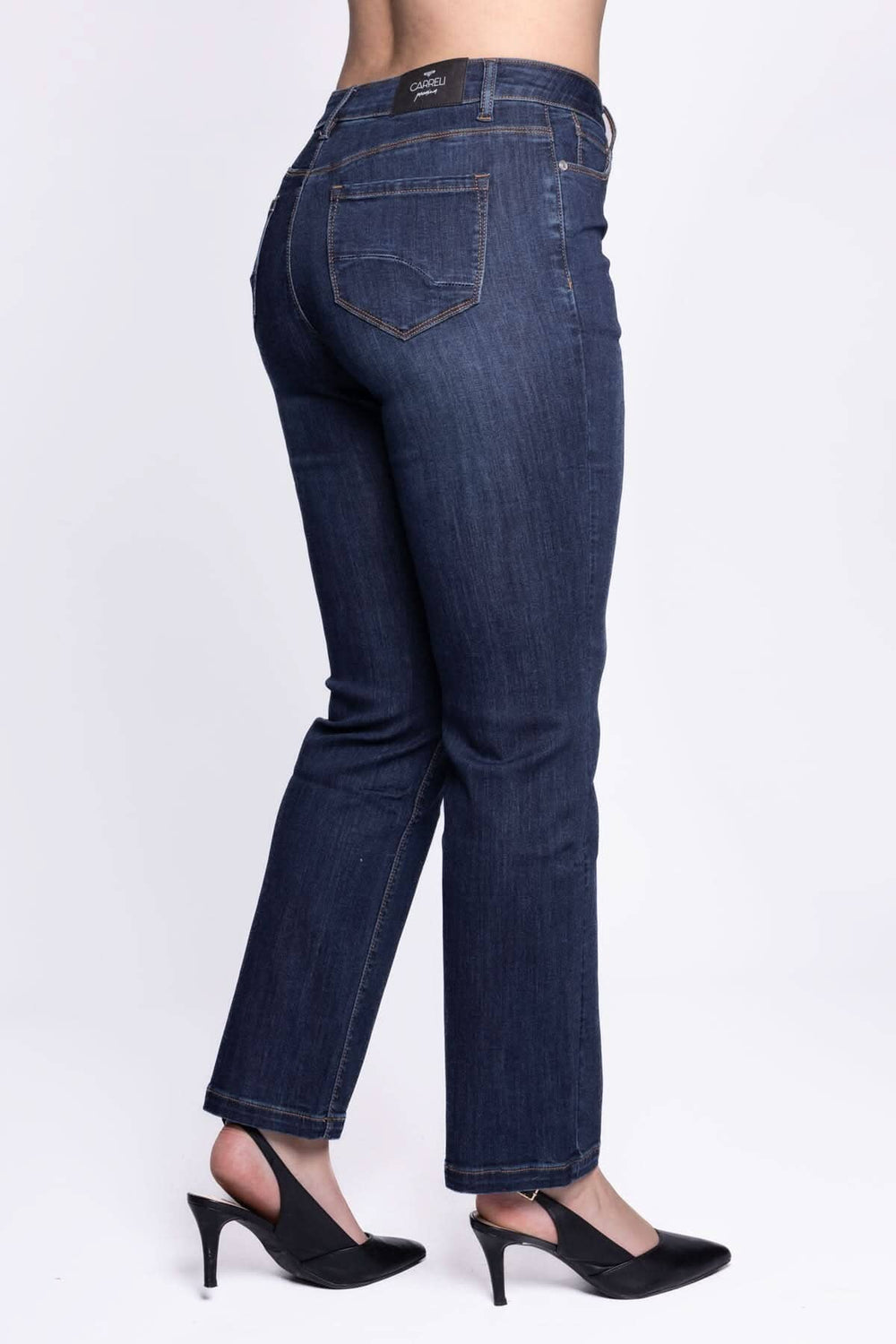 Jean jambe étroite PULL-ON, confort optimal, coupe moderne, matière stretch, style élégant en denim.