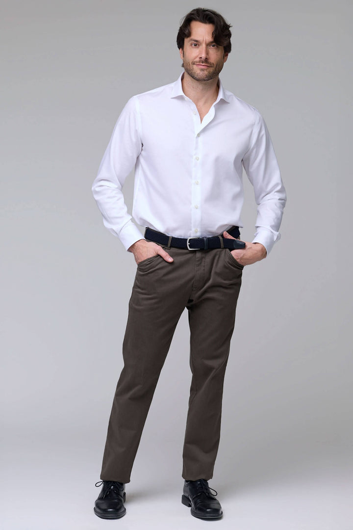 Pantalon chino stretch