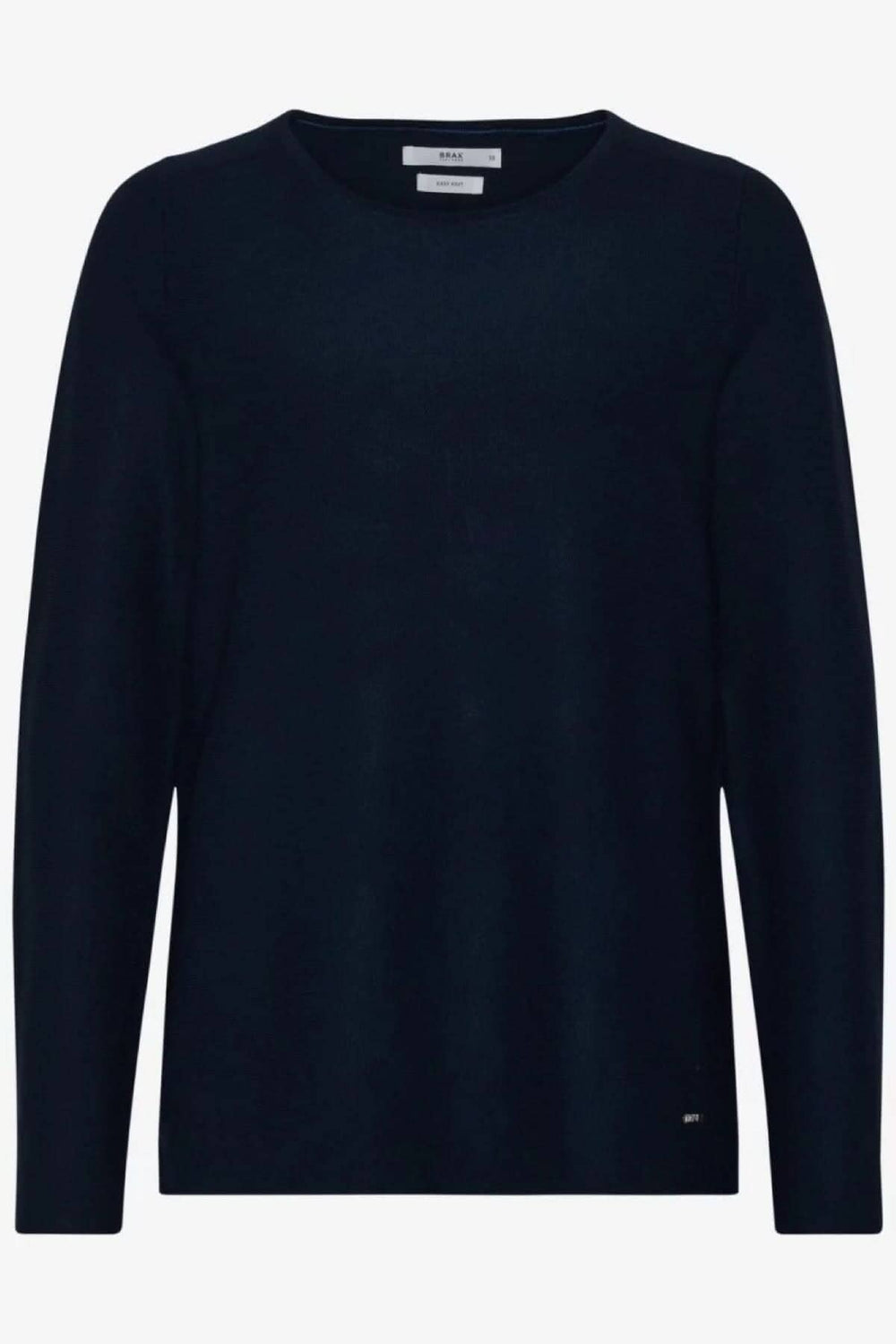 Tricot col rond Lesley en noir, élégant et confortable pour les journées fraîches.