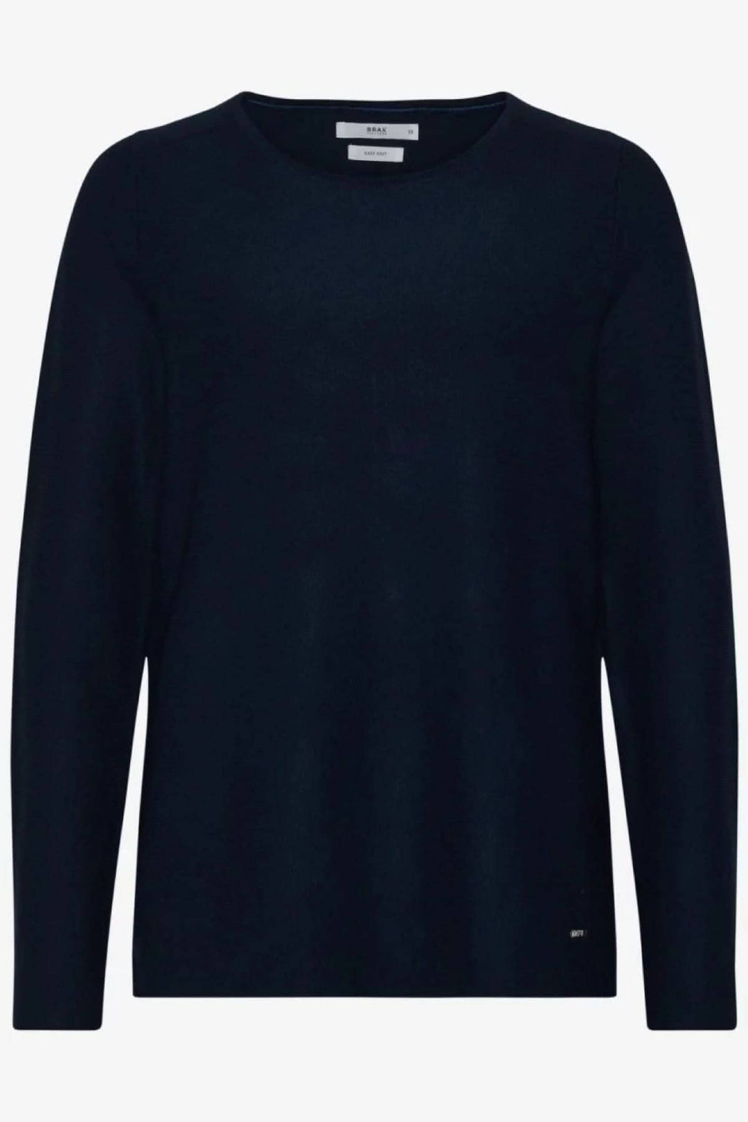 Tricot col rond Lesley en noir, élégant et confortable pour les journées fraîches.