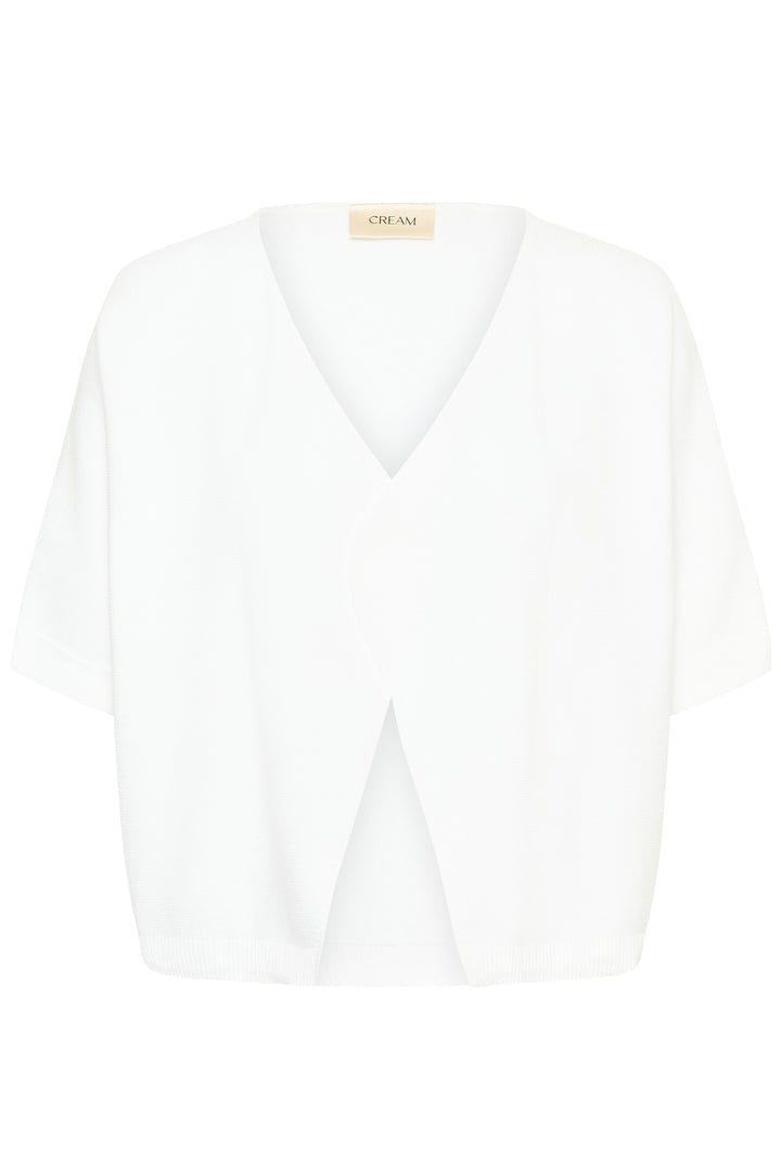 Veste avec manches Sillar, légère et fluide, idéale pour superposer sur une camisole ou une robe, manches courtes avec revers.