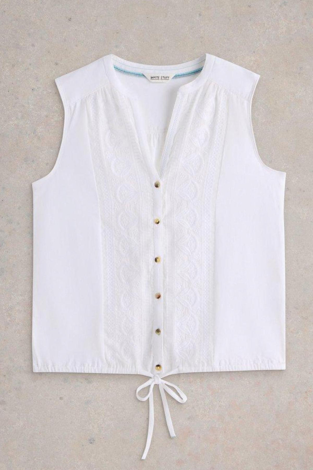 Chemise Sans Manches Tulipe