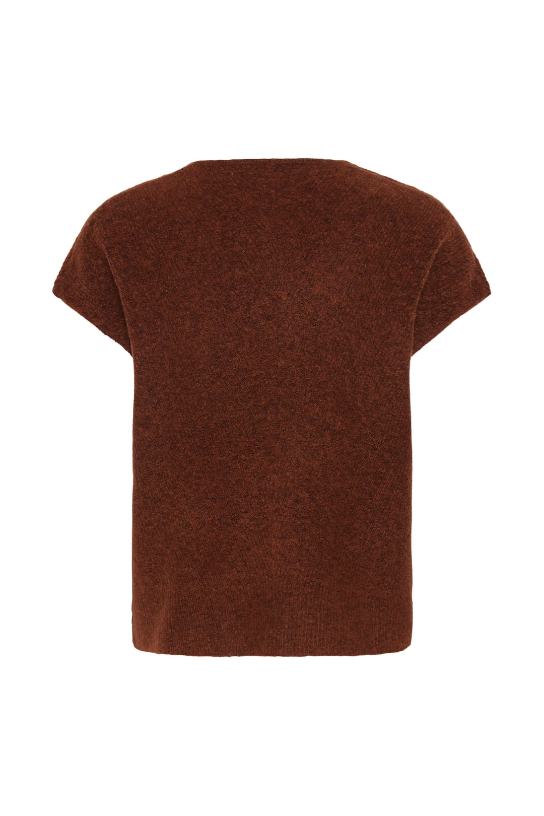 Veste sans manches Guna en maille à col V