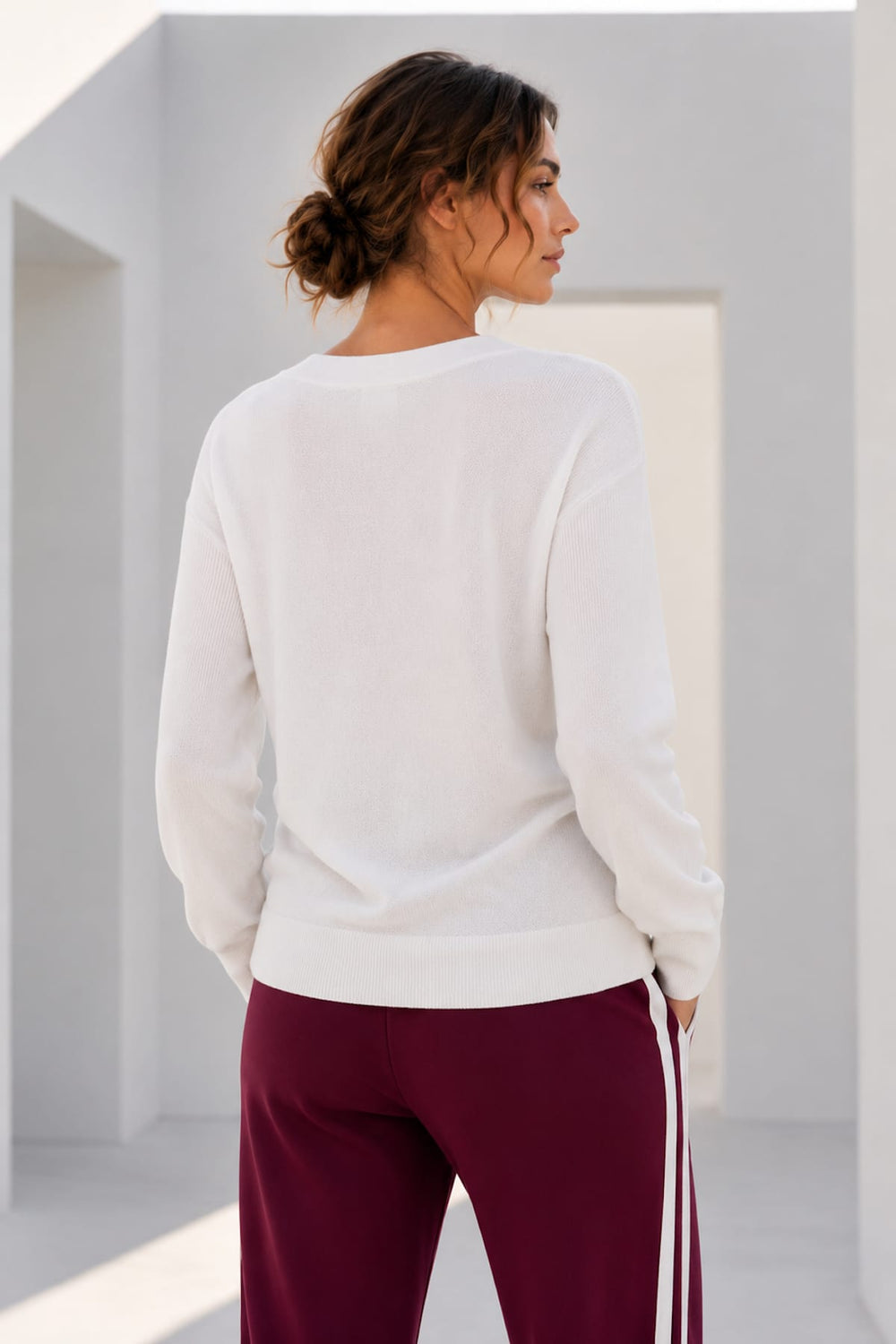 Kennys Women's V-Neck Cardigan