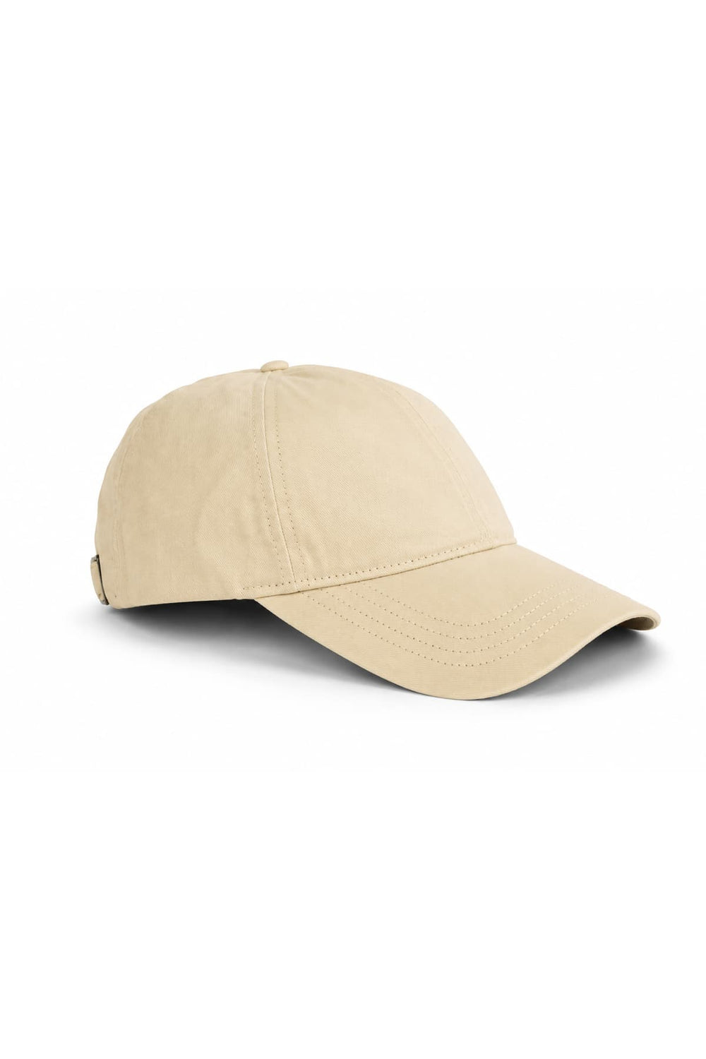 Side view of the Failsworth adjustable black men's cap with distinctive logo - Valérie Simon