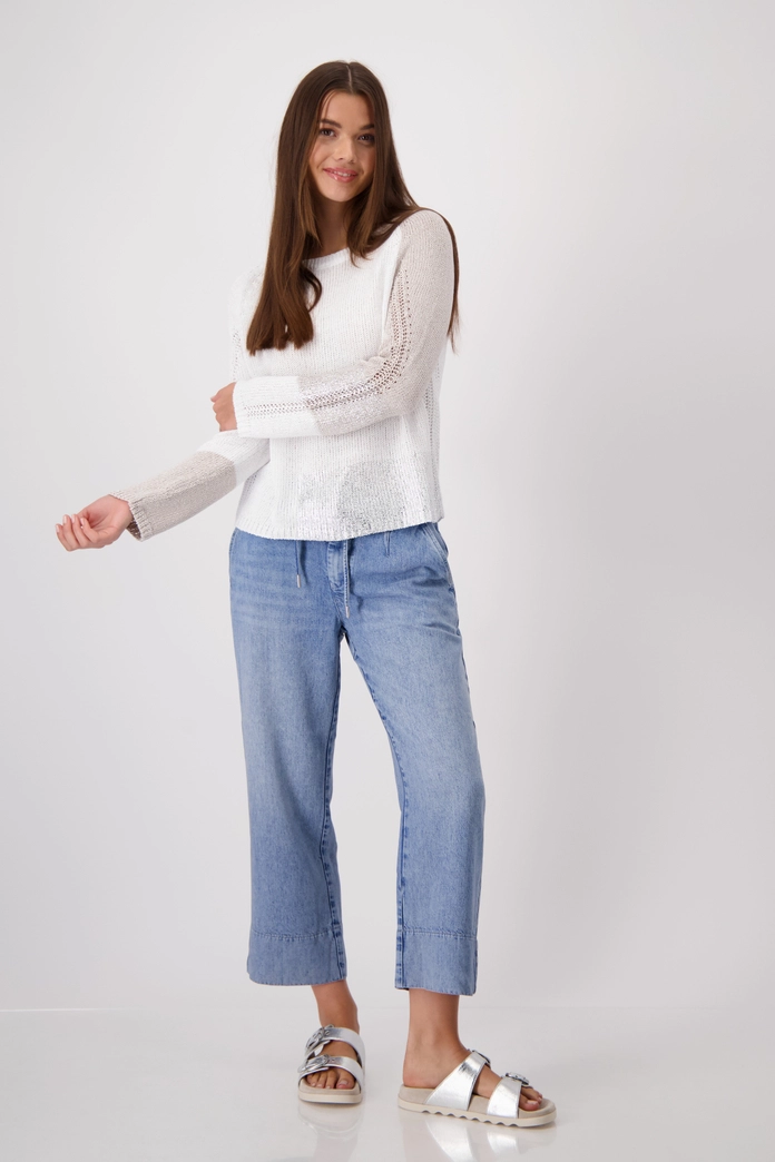 Color block knit