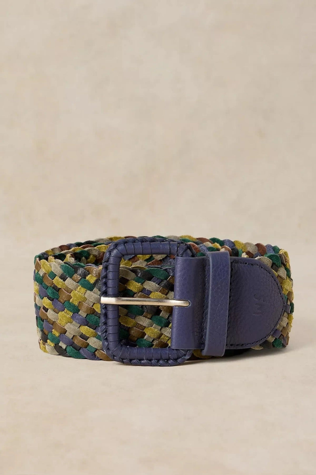 Multicoloured braided belt for women White Stuff