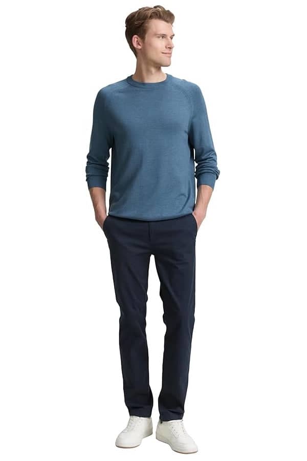 Front view of a blue Tom Tailor men&