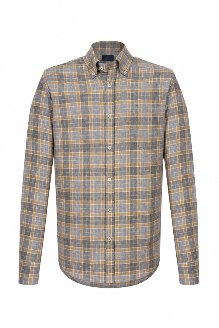Chemise à carreaux pour homme Paul and Shark