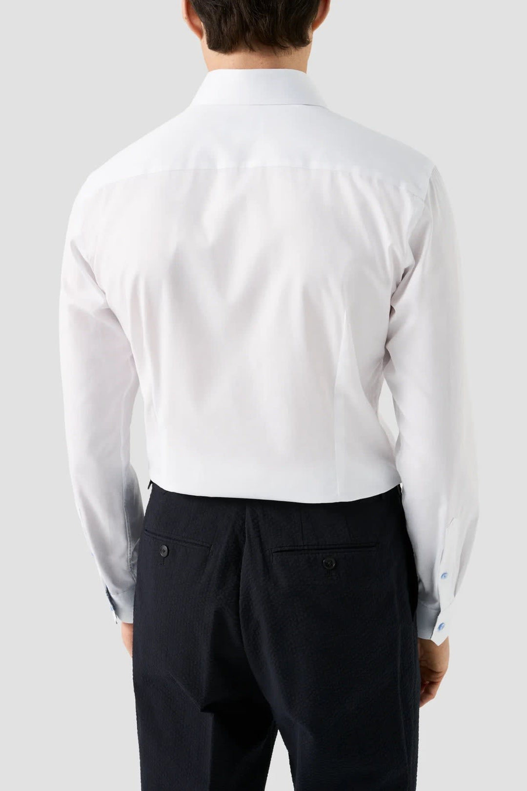 Front view of a white Eton men&