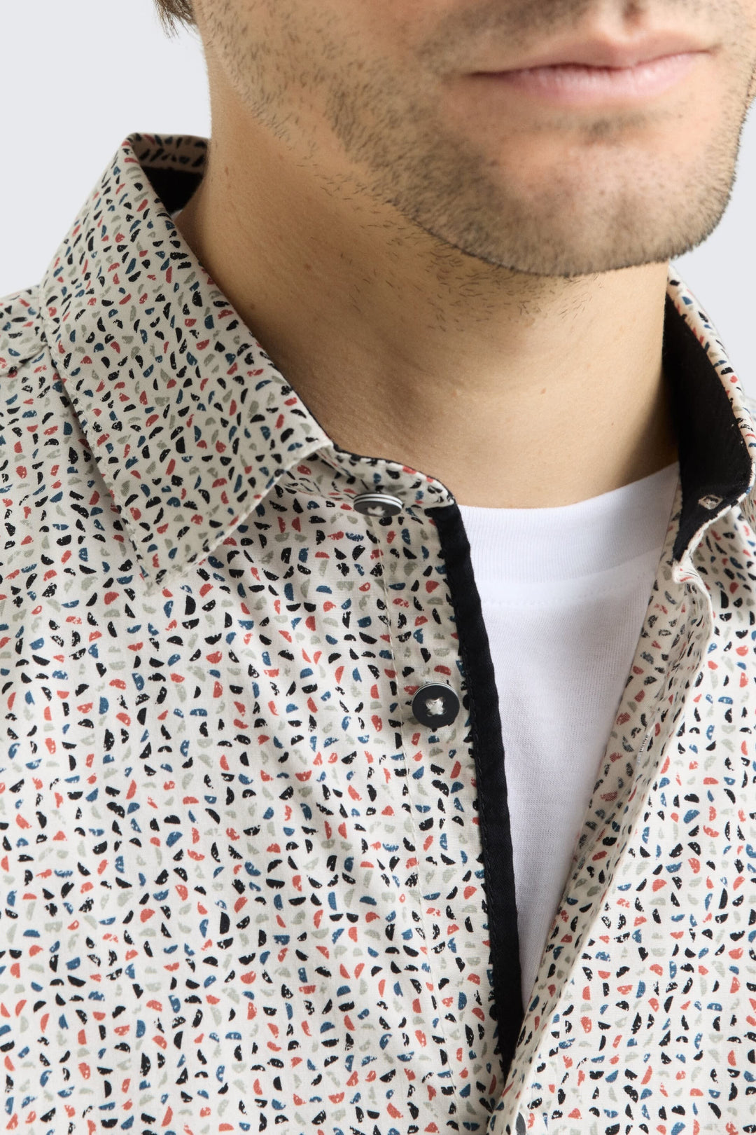 Back view of a blue Tom Tailor men&