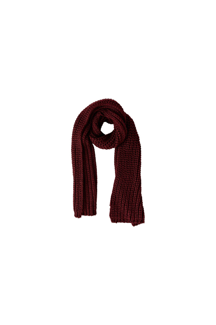 Foulard en grosse maille tricotée pour femme Oui