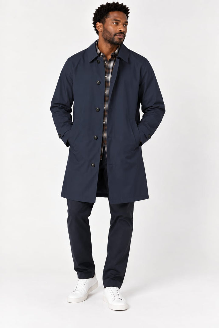 Long waterproof coat for men Fradi