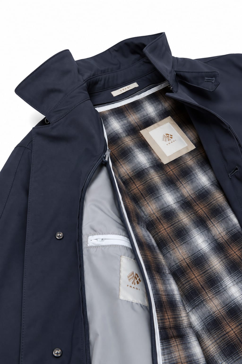 Long waterproof coat for men Fradi