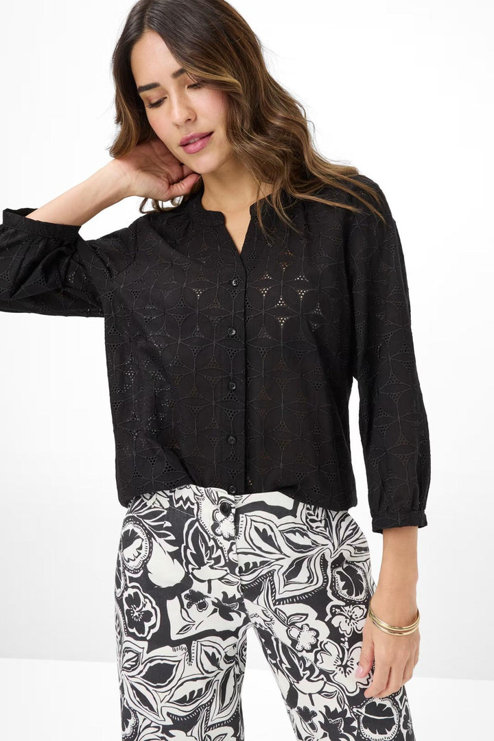 Blouse brodée Velia