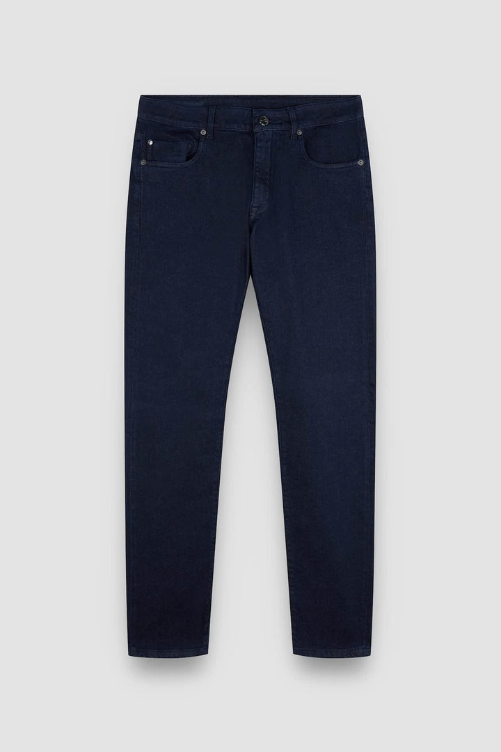 Jean ajusté bleu vue de face pour homme Paul and Shark
