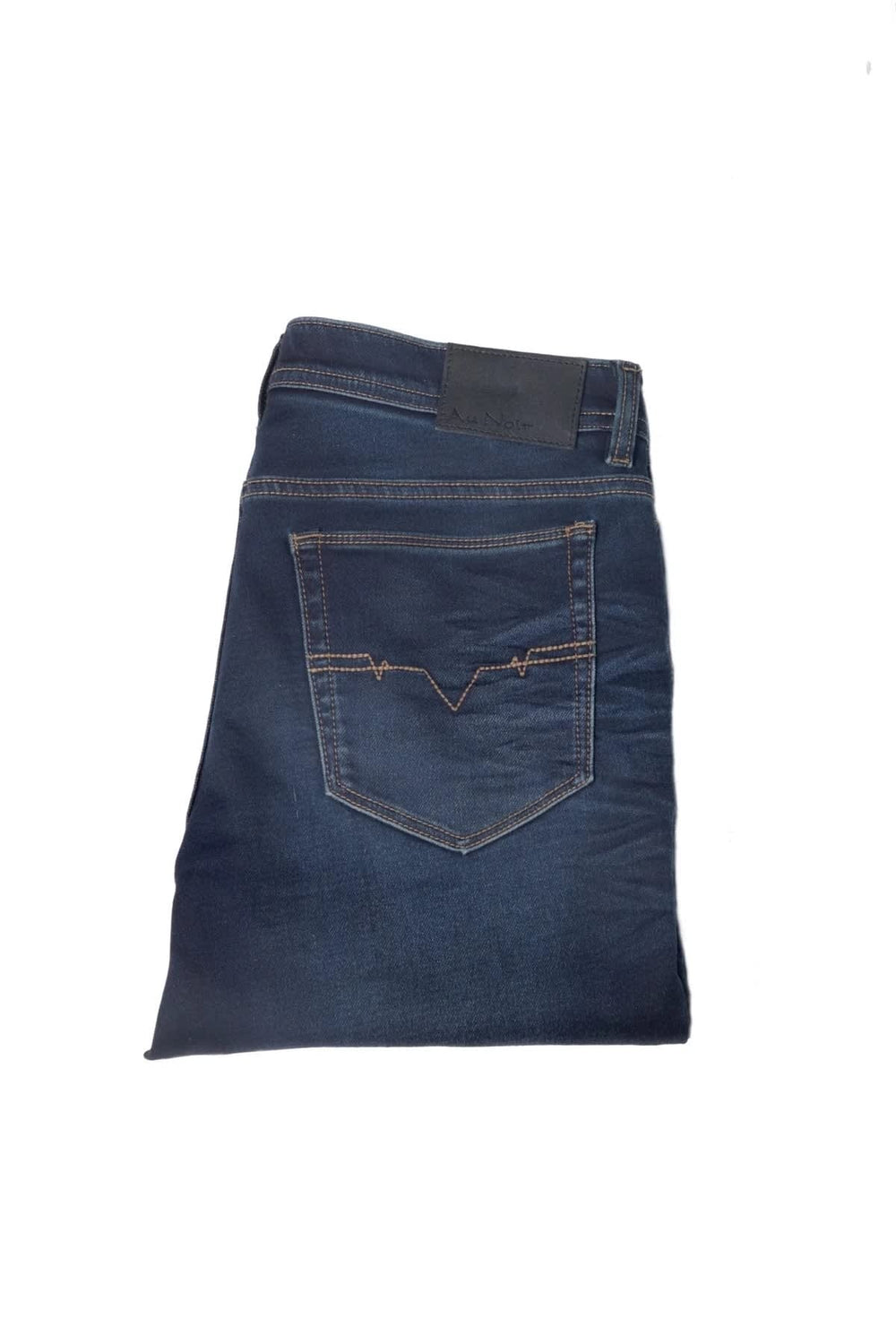 Men's fitted jeans Fit Au noir