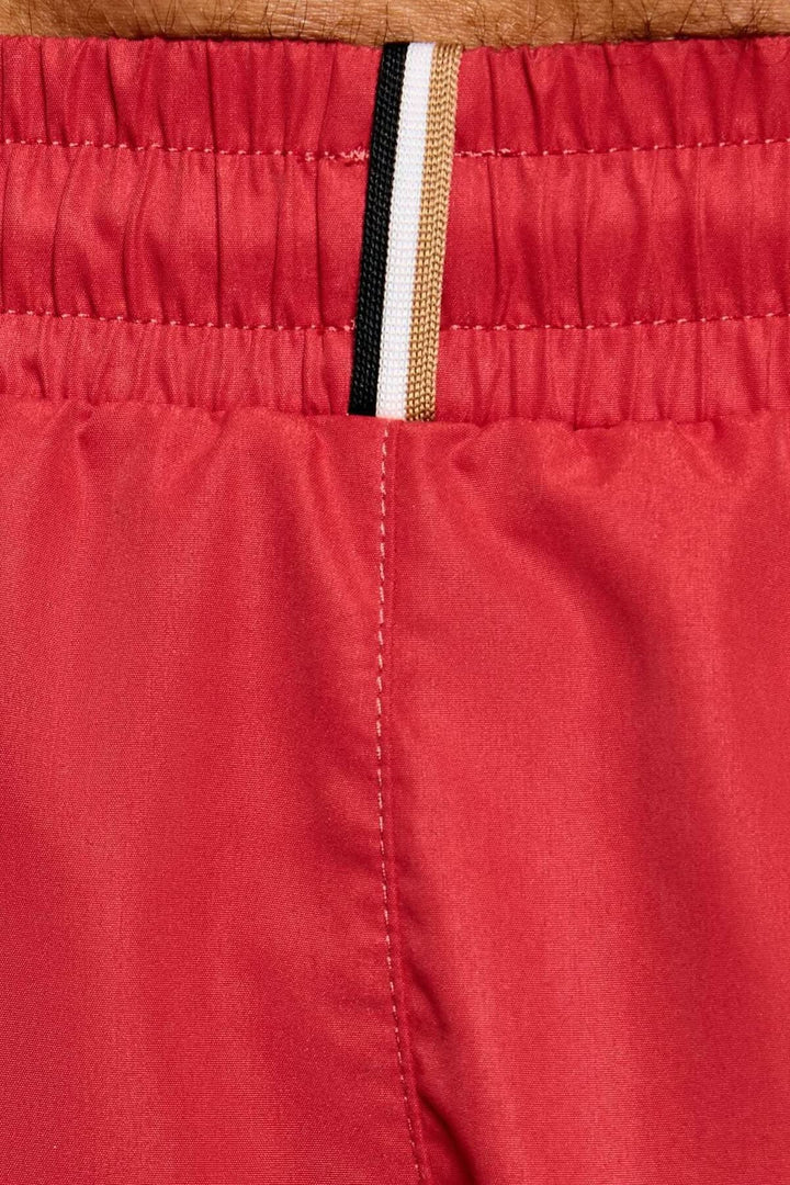Swimsuit with an elastic waistband