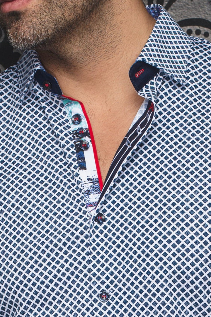 MANCHES COURTES EXTENSIBLE | TERRANO, White Navy - AU NOIR