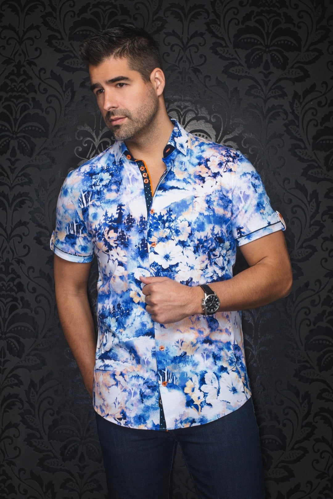 MANCHES COURTES EXTENSIBLE | ZIONNE, Navy - AU NOIR