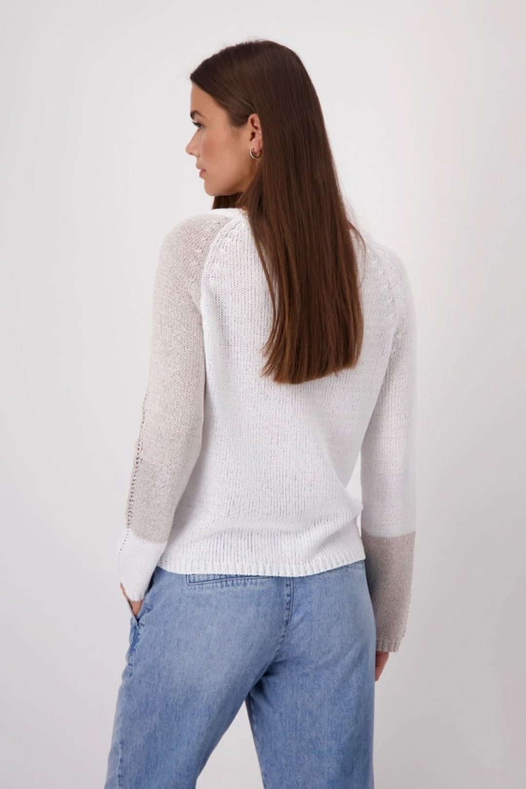 Color block knit