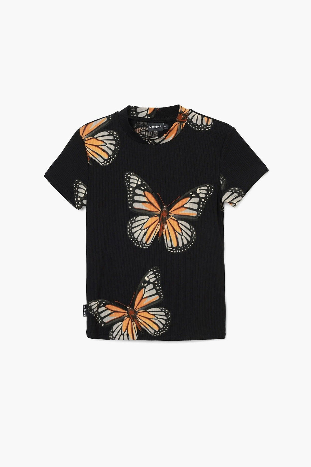 T-shirt à manches courtes avec papillon Femme - Hauts - T-shirt Desigual