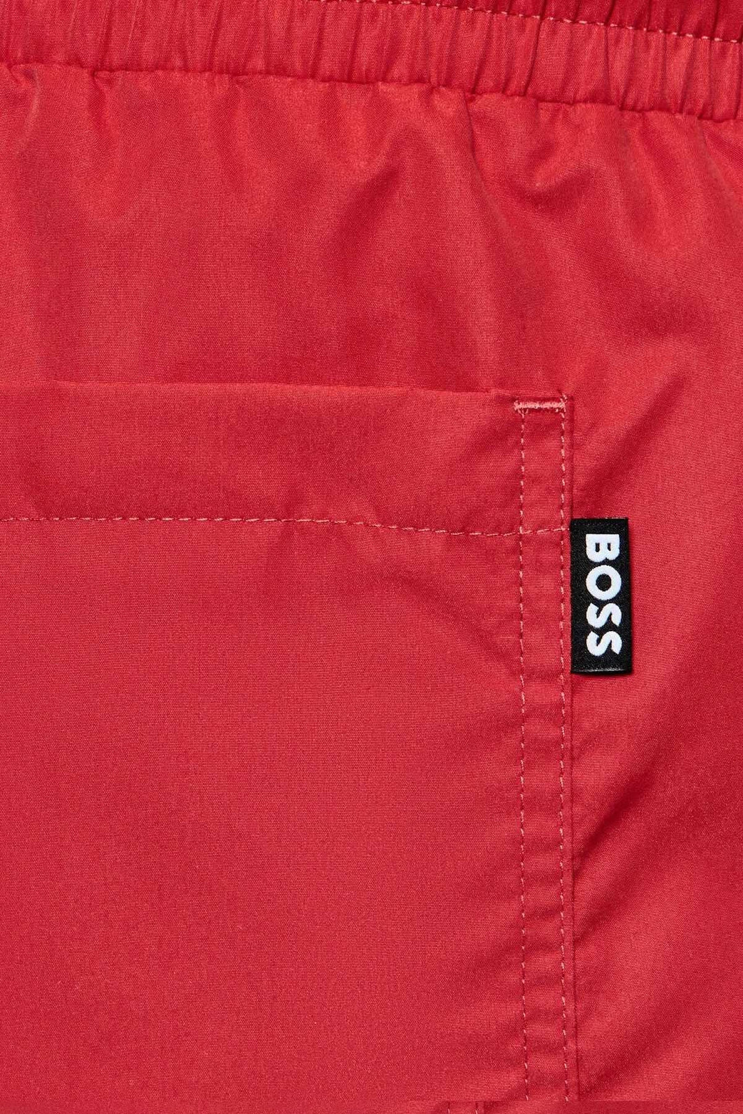 Swimsuit with an elastic waistband