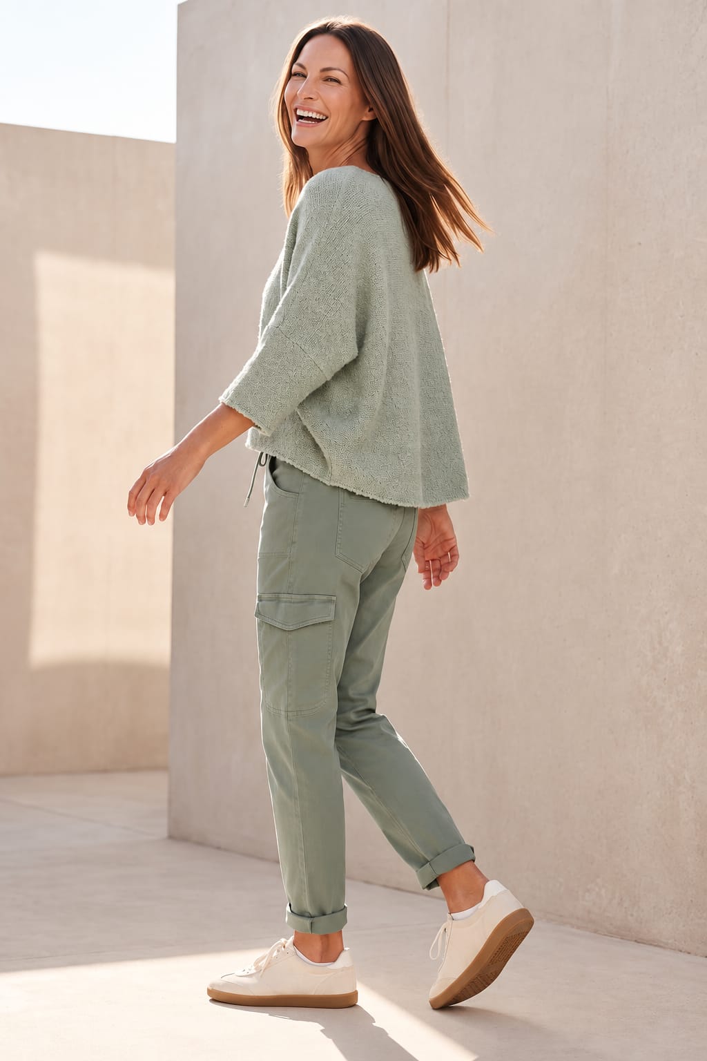 Adjustable Size cargo pants for women kennys