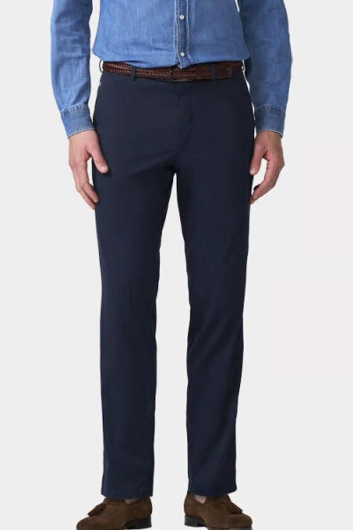 Pantalon chino Roma à coupe ajustée pour homme Meyer