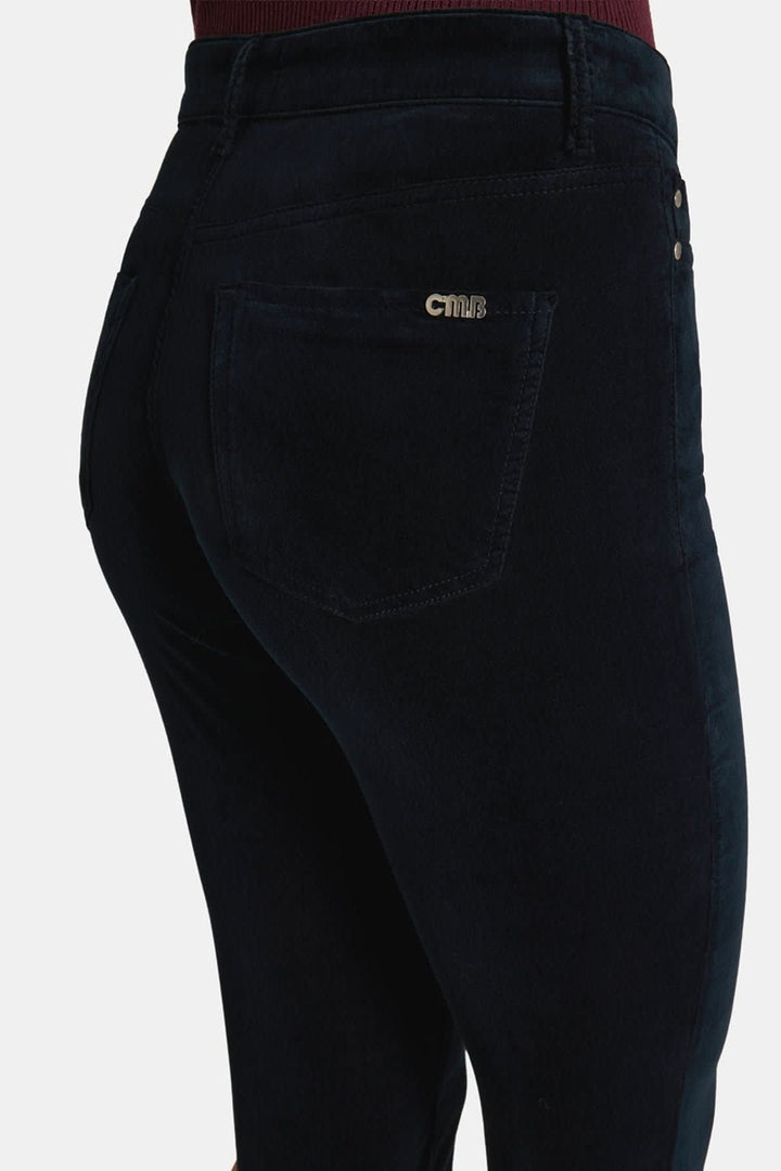 Pantalon évasé en velours pour femme Cambio
