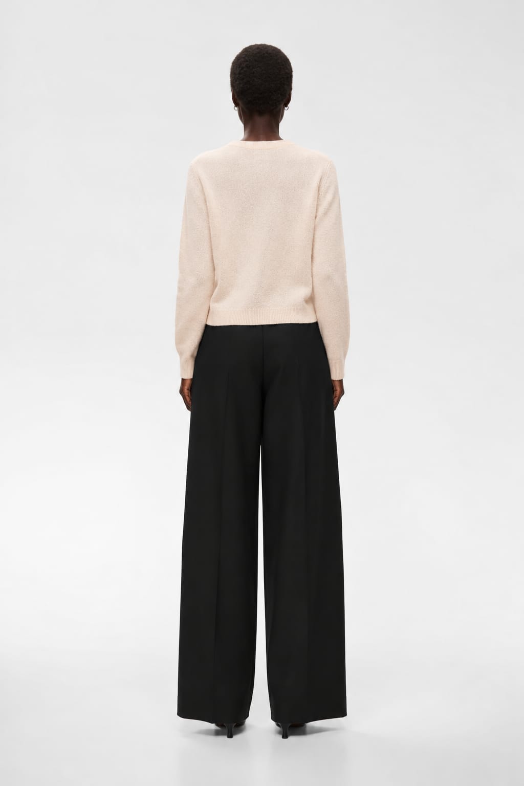 Pantalon Llissa taille haute à coupe large pour femme Part Two