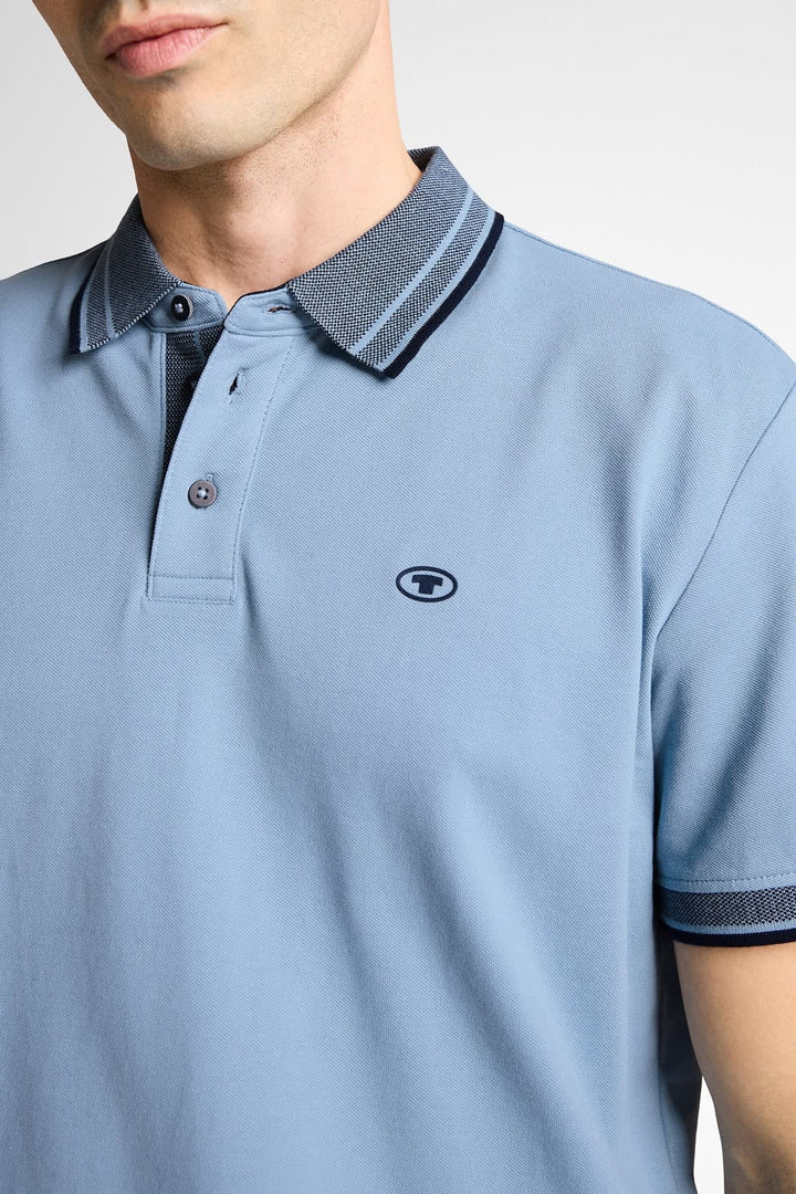 Front view of a blue Tom Tailor men&