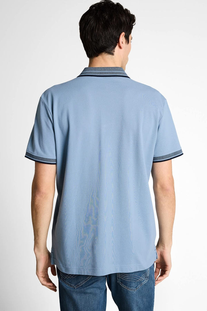 Front view of a blue Tom Tailor men&