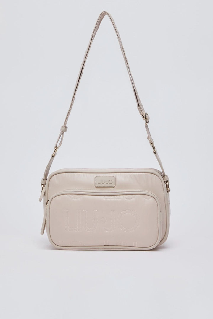 Trousse bandoulière Liu Jo avec logo embossé