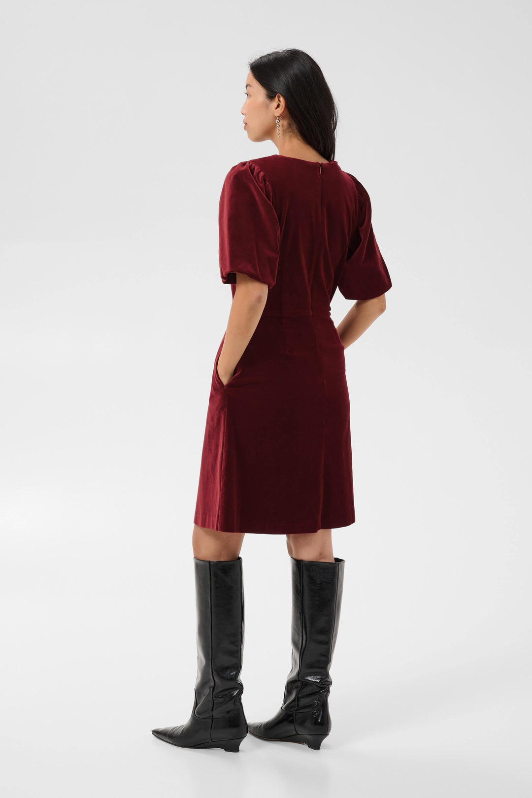 Part Two Daiva velvet dress for women