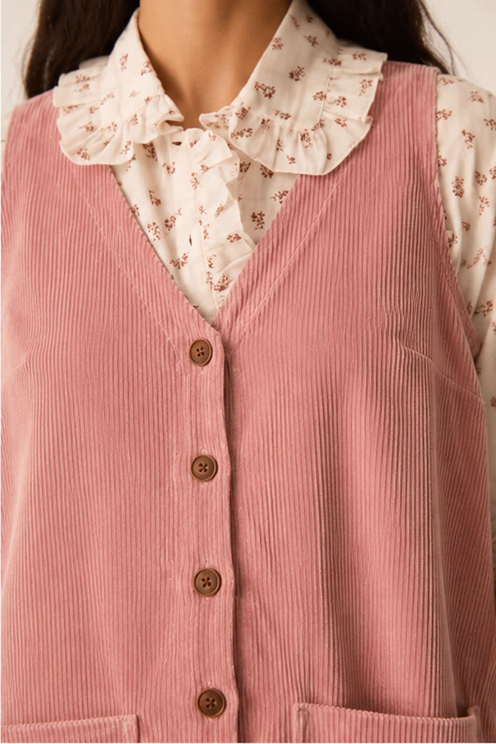 Enisya Women's Corduroy Dress Des Petits Hauts