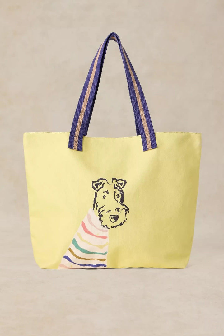 Sac fourre-tout Terrie à imprimé chien pour femme White Stuff